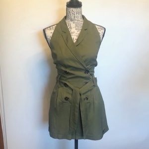 Army Green Romper